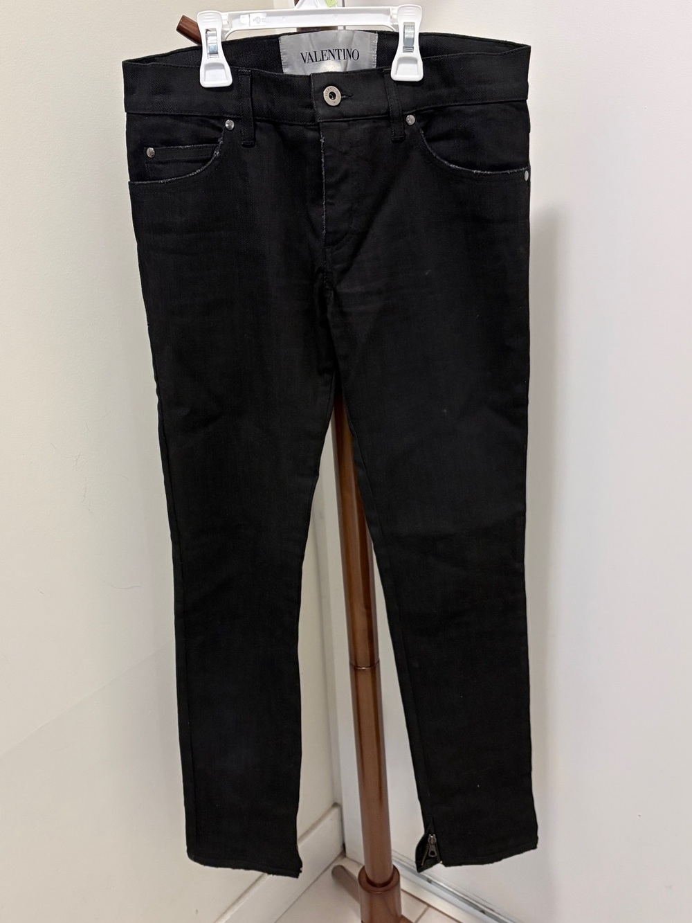 Valentino Women's Black Skinny Jeans
